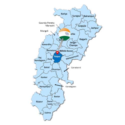 Chhattisgarh's daycare costs differ significantly between cities and rural areas due to real estate